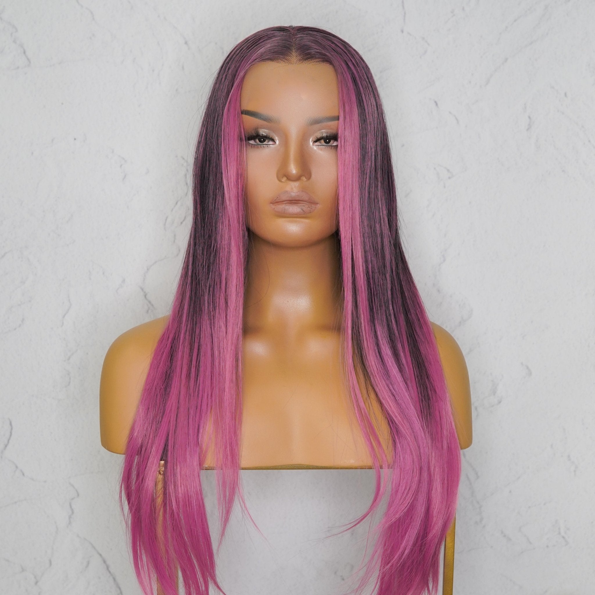 ALICIA Ombre Purple Lace Front Wig - Milk & Honey