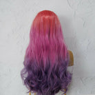 AMBER Tinsel Glitter Ombre Lace Front Wig | RAINBOW WIGS | COLOURFUL WIGS | WIGS ONLINE | WIGS AUSTRALIA 