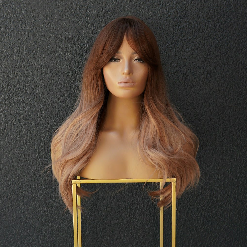 ANNA Ombre Brown Fringe Wig | OMBRE WIGS | BROWN WIGS | WIGS ONLINE | WIGS AUSTRALIA