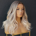 BROOKE Ombre Ash Lace Front Wig - Milk & Honey