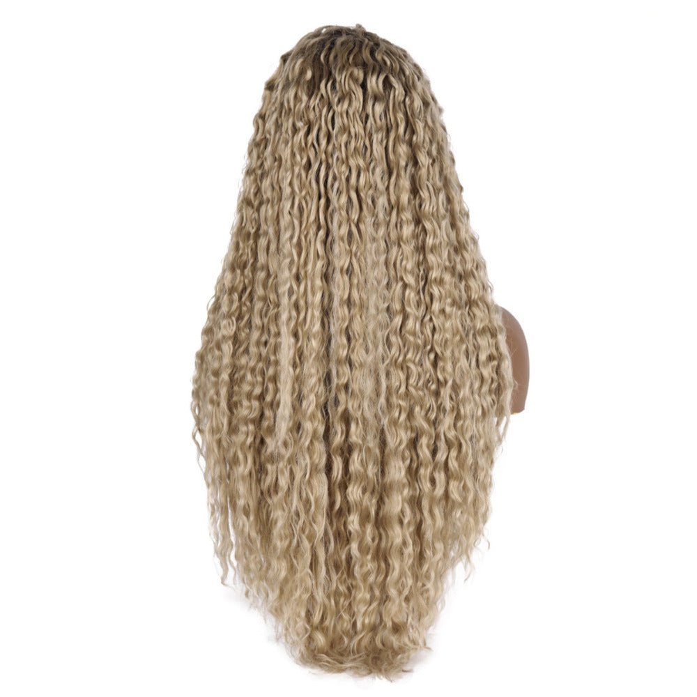 CARLA Curly 26" Lace Front Wig - Milk & Honey