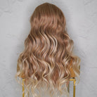 CARRIE Blonde Ombre Fringe Wig - Milk & Honey