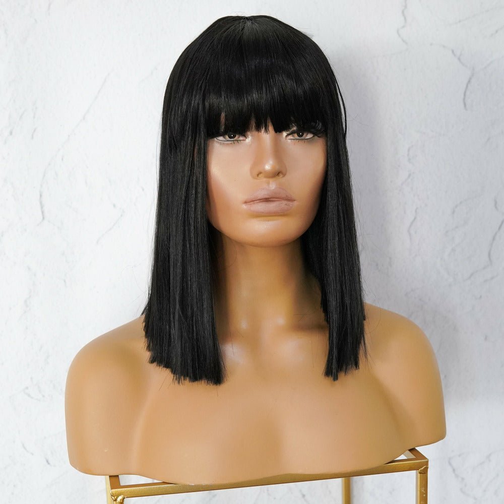 CASSIE Black Fringe Wig - Milk & Honey