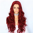 Cherry Bomb Burgundy Lace Front Wig - Milk & Honey