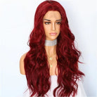 Cherry Bomb Burgundy Lace Front Wig - Milk & Honey