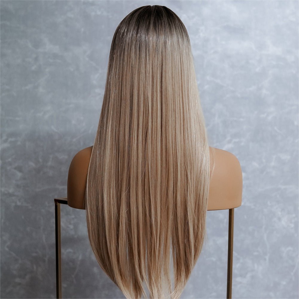 CHICAGO Blonde Ombre Fringe Wig - Milk & Honey