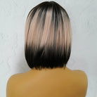 COURTNEY Ombre Pink Fringe Wig - Milk & Honey