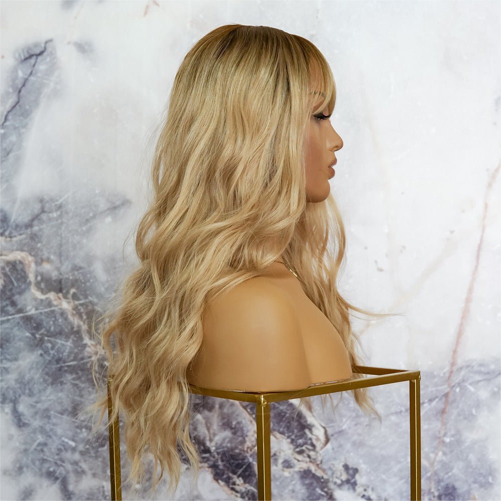 DOLCE Blonde 18" Fringe Wig - Milk & Honey