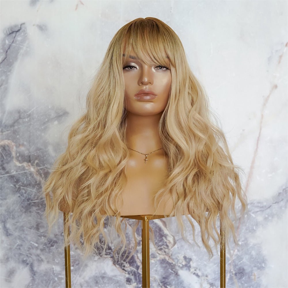 DOLCE Blonde 18" Fringe Wig - Milk & Honey