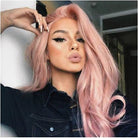 Dusty Pink Lace Front Wig - Milk & Honey