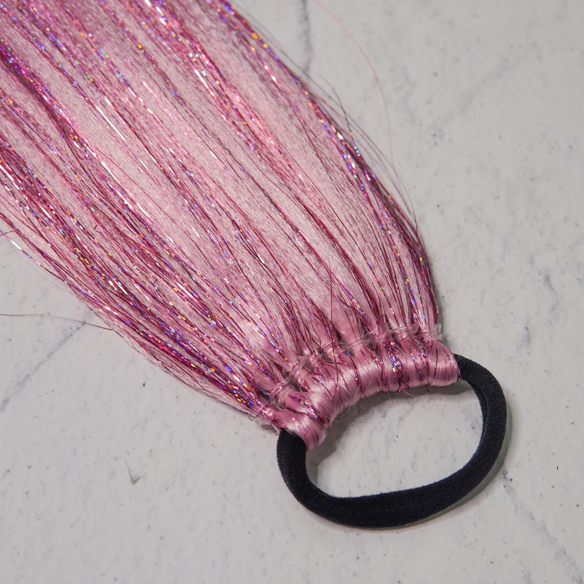 EASY BRAID ™ PINK GLITTER Extension - Milk & Honey