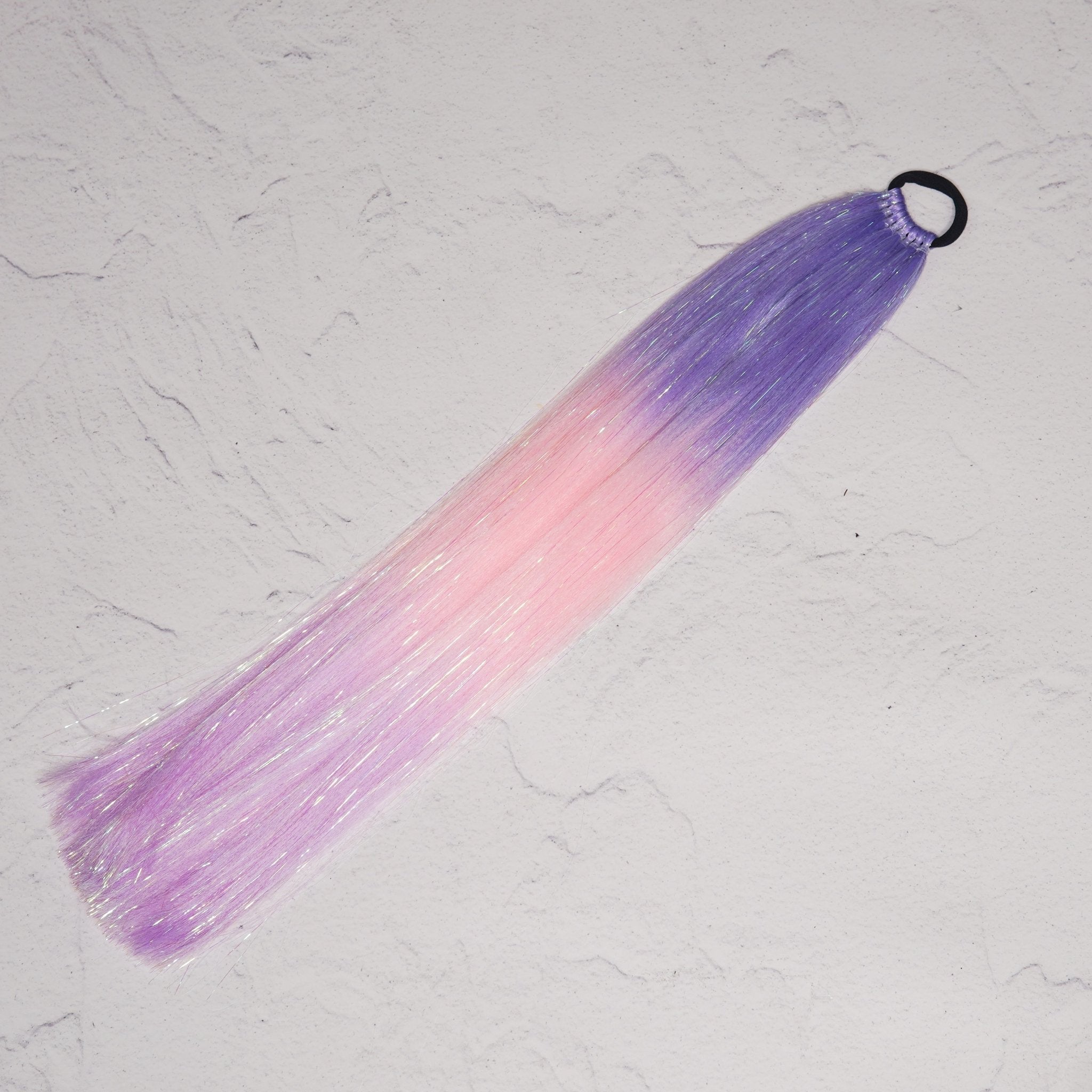 EASY BRAID ™ PIXIE GLITTER Extension - Milk & Honey
