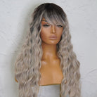 ELEANOR Grey Ombre Lace Front Wig - Milk & Honey