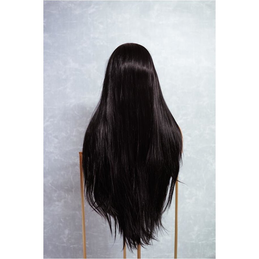 EMMA 28" Black Lace Front Wig - Milk & Honey