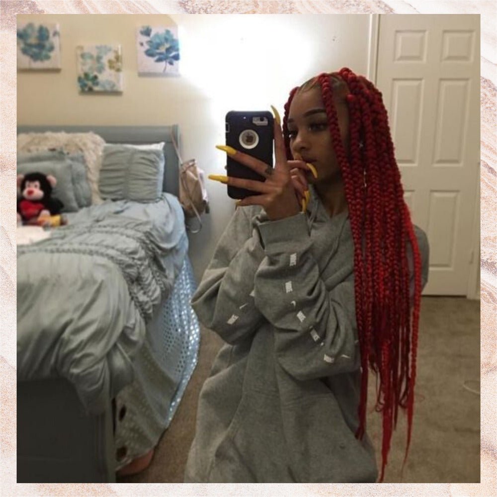 FIRE RED 41" - Milk & Honey