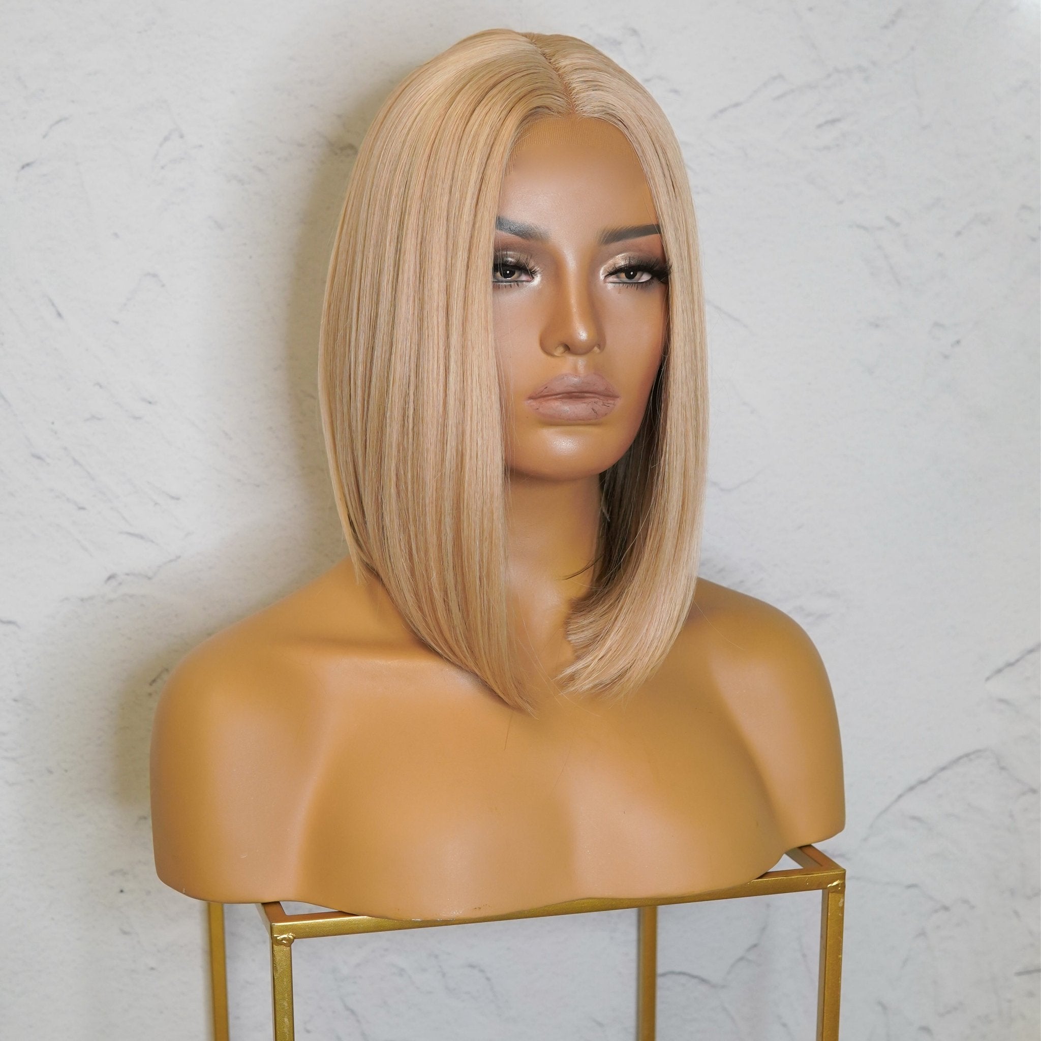 FRANKIE Blonde Lace Front Wig - Milk & Honey