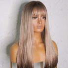 GEORGIE Ombre 22" Fringe Wig - Milk & Honey