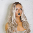 GISELE Ombre Blonde Lace Front Wig - Milk & Honey