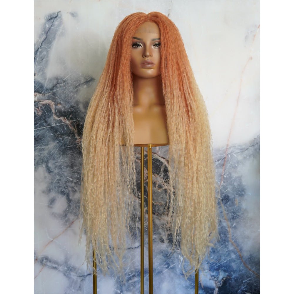 HALO Orange Ombre Lace Front Wig - Milk & Honey