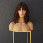 HAYLEY Brown Bob Fringe Wig - Milk & Honey