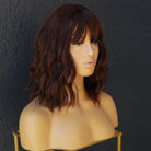 HAYLEY Brown Bob Fringe Wig - Milk & Honey
