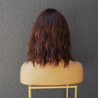 HAYLEY Brown Bob Fringe Wig - Milk & Honey