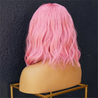 HAYLEY Pink Bob Fringe Wig