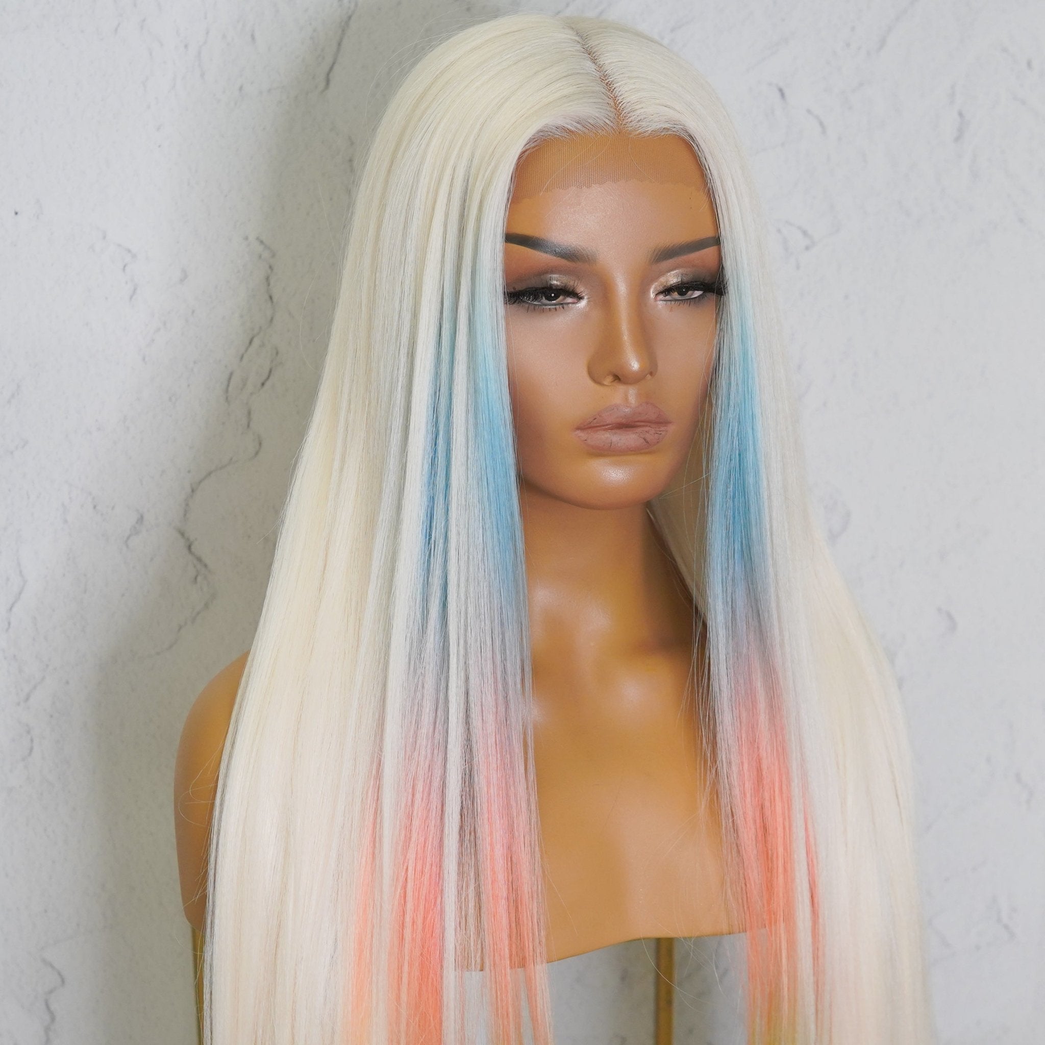 JAWBREAKER White 28" Lace Front Wig - Milk & Honey