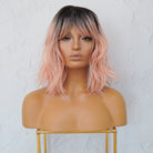 JORDAN Ombre Pink Bob Fringe Wig - Milk & Honey