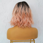 JORDAN Ombre Pink Bob Fringe Wig - Milk & Honey