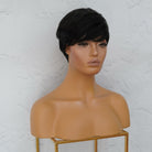 KADEN Black Fringe Wig - Milk & Honey
