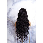 KEHLANI Black 30" Lace Front Wig - Milk & Honey