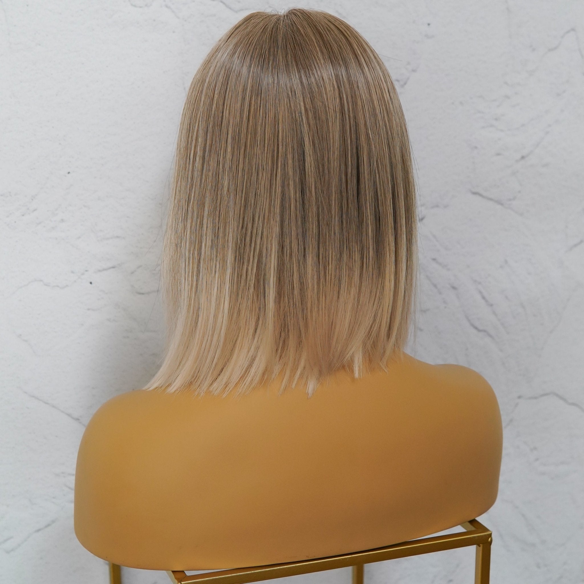 KIT Ombre Ash Blonde Lace Front Wig - Milk & Honey