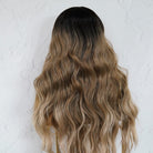 KORA Ombre Brown Lace Front Wig - Milk & Honey