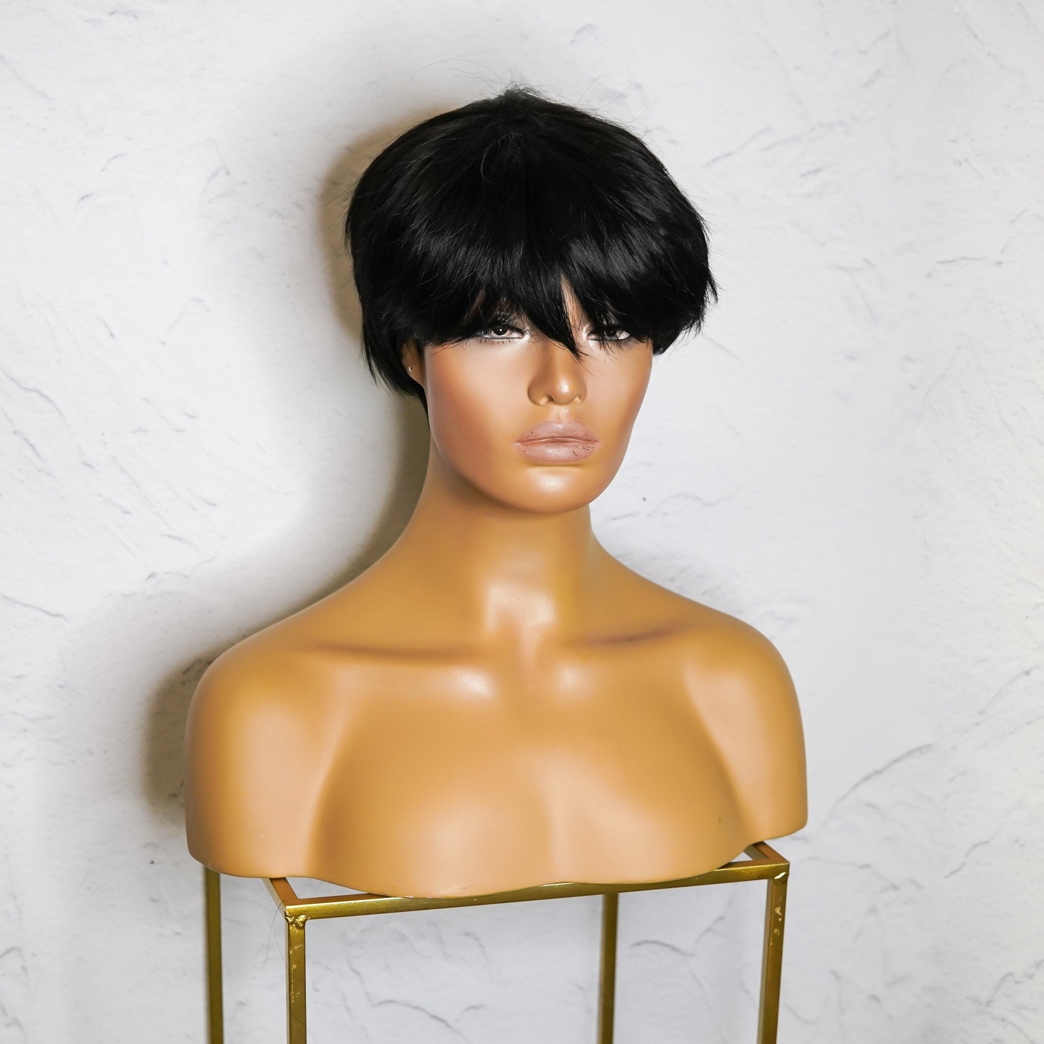 KRIS Black Fringe Wig - Milk & Honey