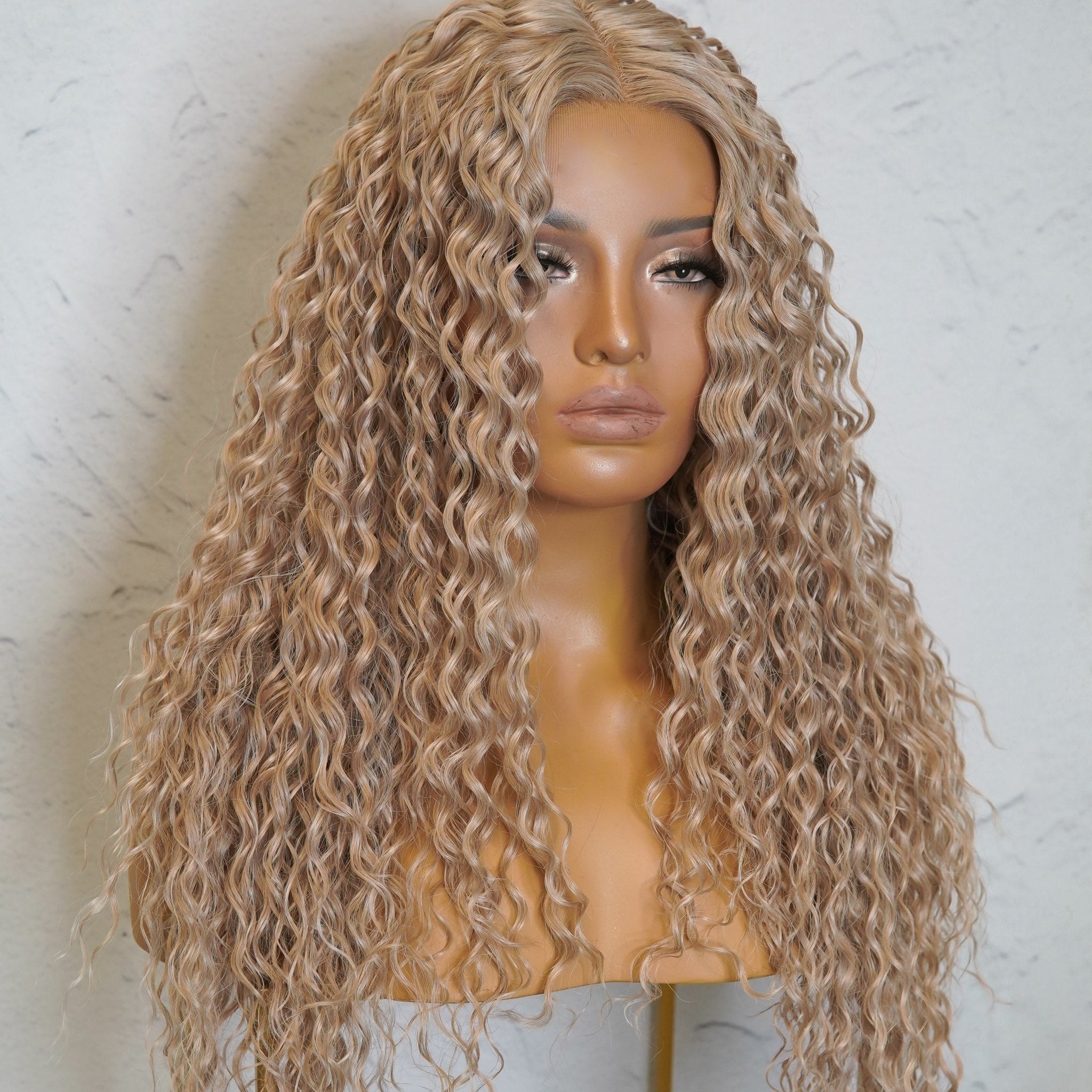 LALA Blonde Lace Front Wig - Milk & Honey