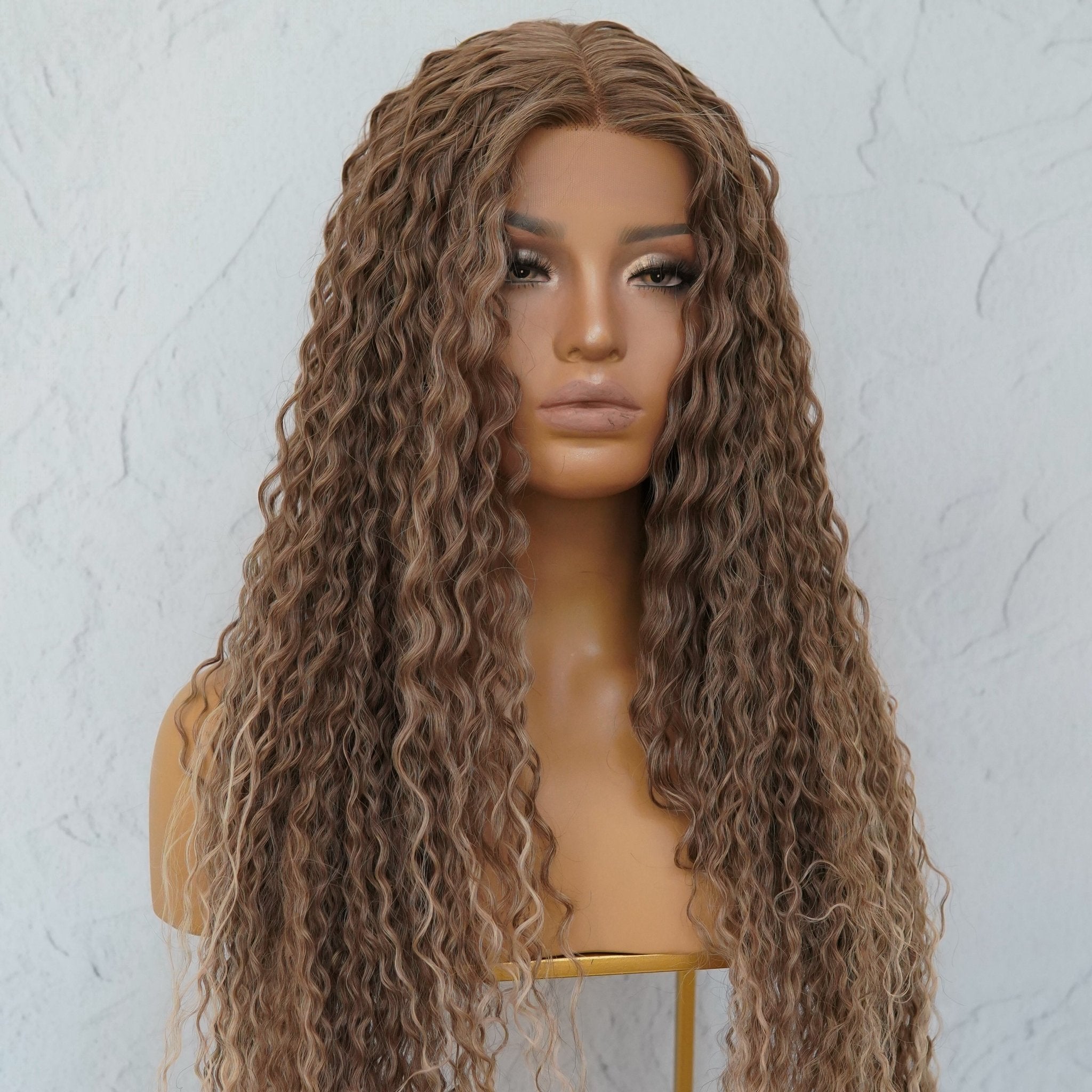 LALA Ombre Caramel Lace Front Wig - Milk & Honey