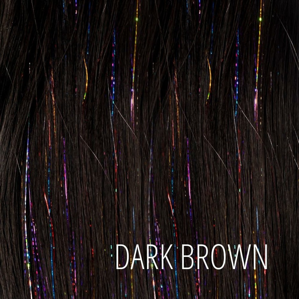 LEAHA Synthetic Glitter 22” Straight Ponytail - Milk & Honey