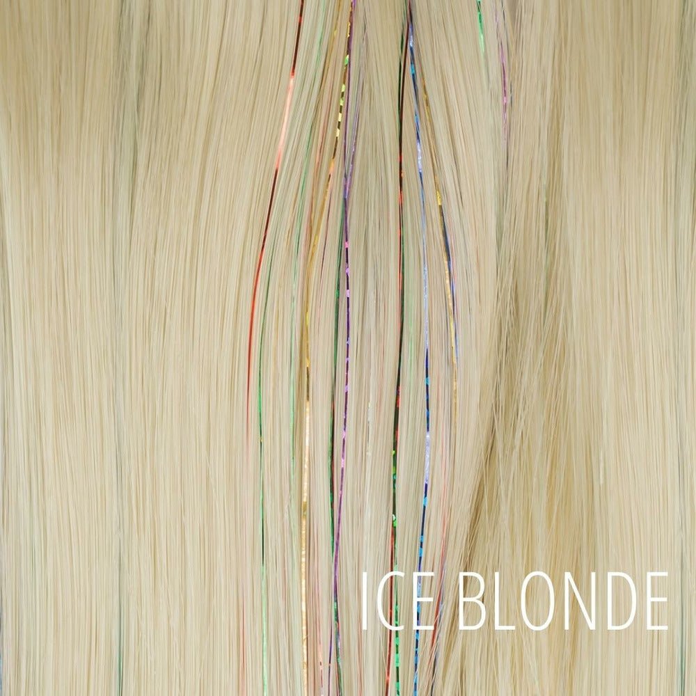 LEAHA Synthetic Glitter 22” Straight Ponytail - Milk & Honey
