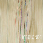 LEAHA Synthetic Glitter 22” Straight Ponytail - Milk & Honey