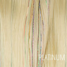 LEAHA Synthetic Glitter 22” Straight Ponytail - Milk & Honey