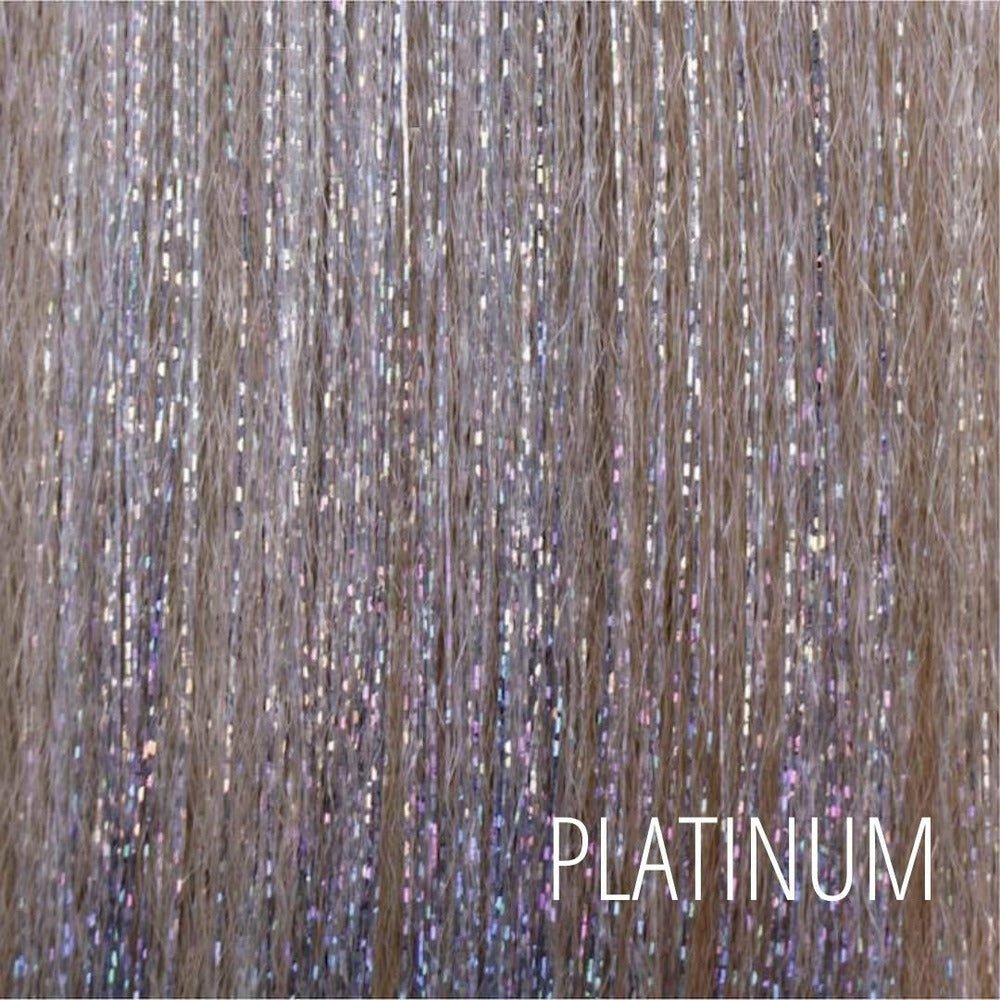 LEAHA Synthetic Glitter 22” Straight Ponytail - Milk & Honey
