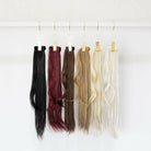 LEAHA Synthetic Glitter 22” Straight Ponytail - Milk & Honey