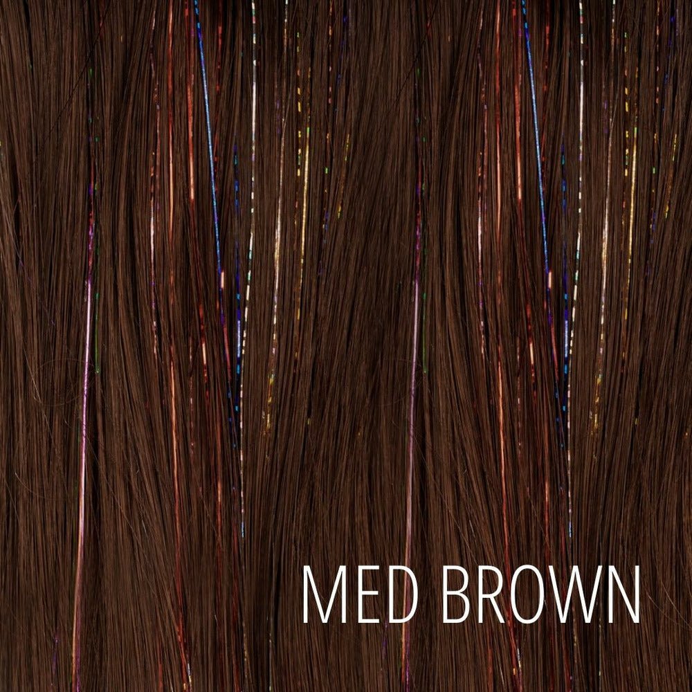 LEAHA Synthetic Glitter 22” Straight Ponytail - Milk & Honey