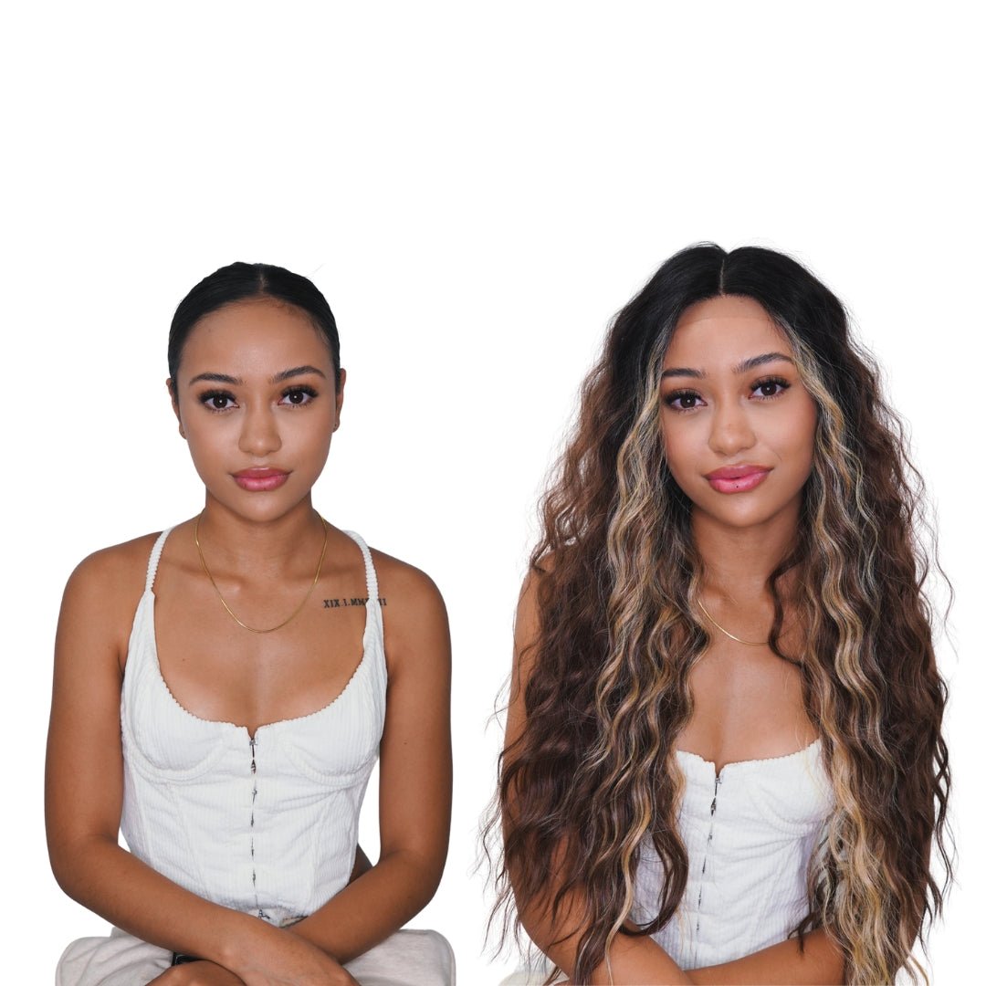 LILY 30" Mocha Lace Front Wig - Milk & Honey