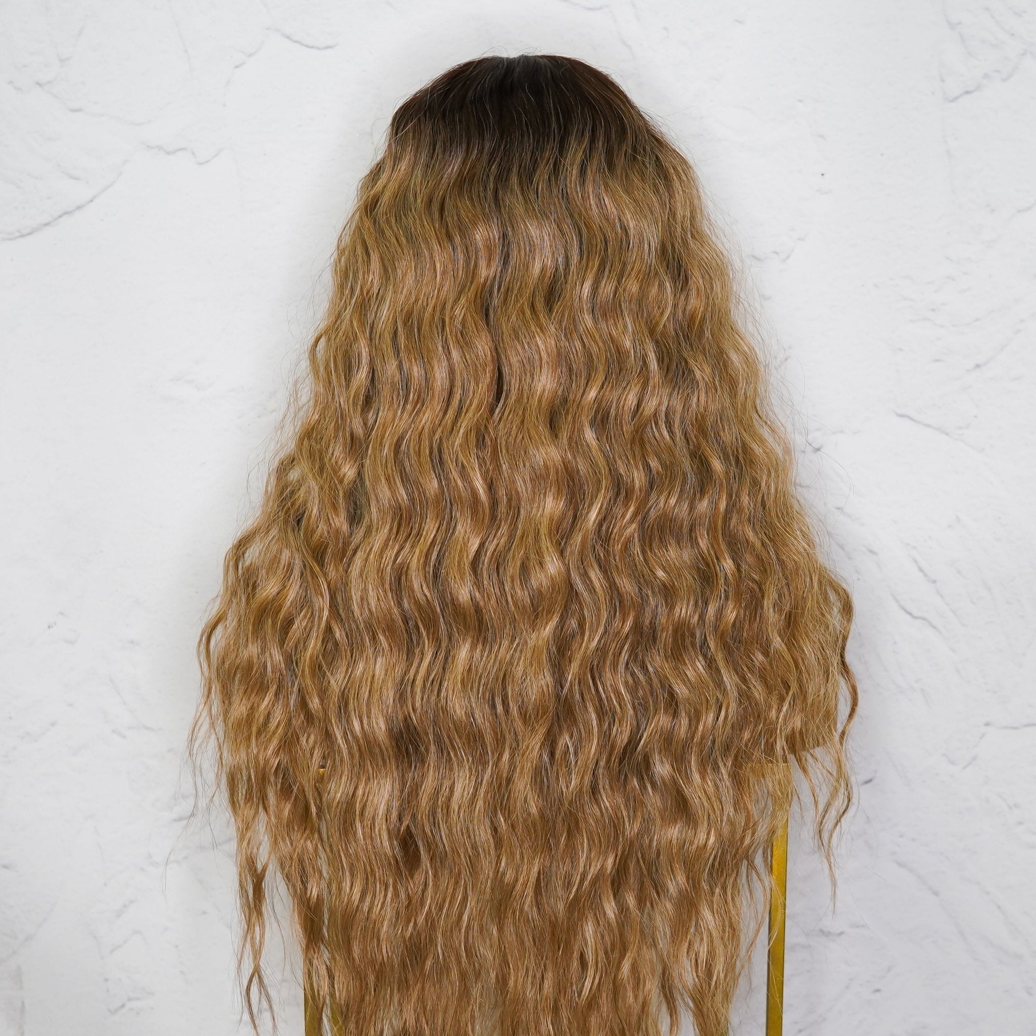 LILY 30" Ombre Lace Front Wig - Milk & Honey