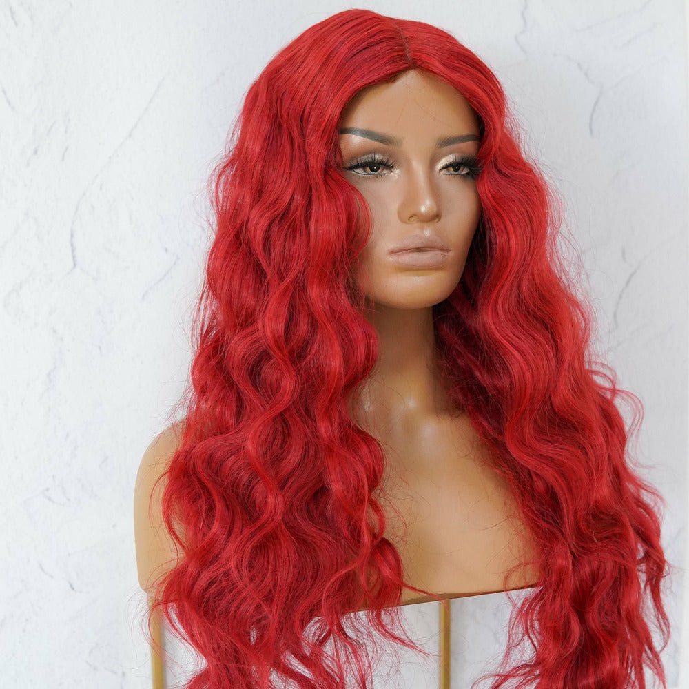 LINDA Red Cap Front Wig - Milk & Honey