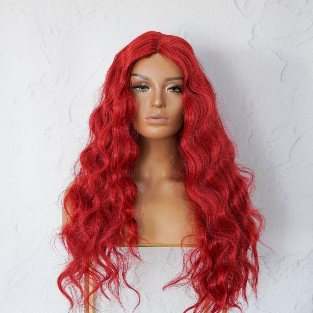 LINDA Red Cap Front Wig - Milk & Honey