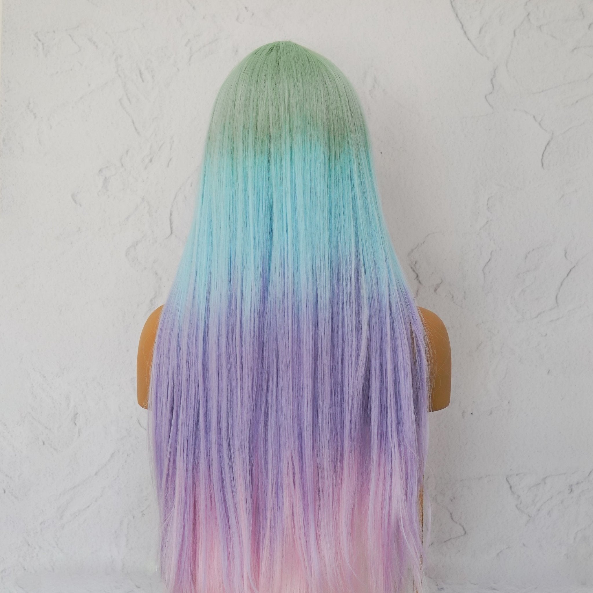 LIRA Rainbow Fringe Wig - Milk & Honey