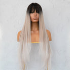 LIRA Three Tone Ombre Fringe Wig - Milk & Honey